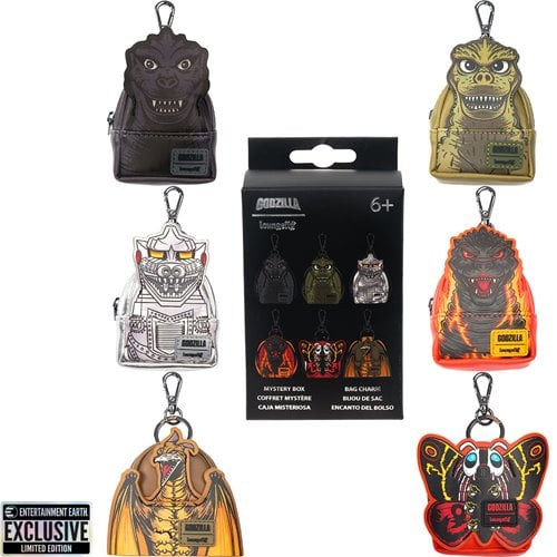 Godzilla Mini-Backpack Mystery Box Bag Charm Case of 15 -Available now!
