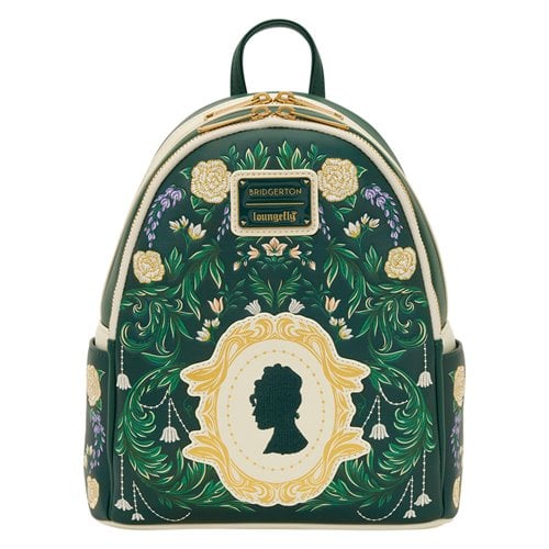 Bridgerton Loungefly Silhouette Floral Mini-Backpack PREORDER