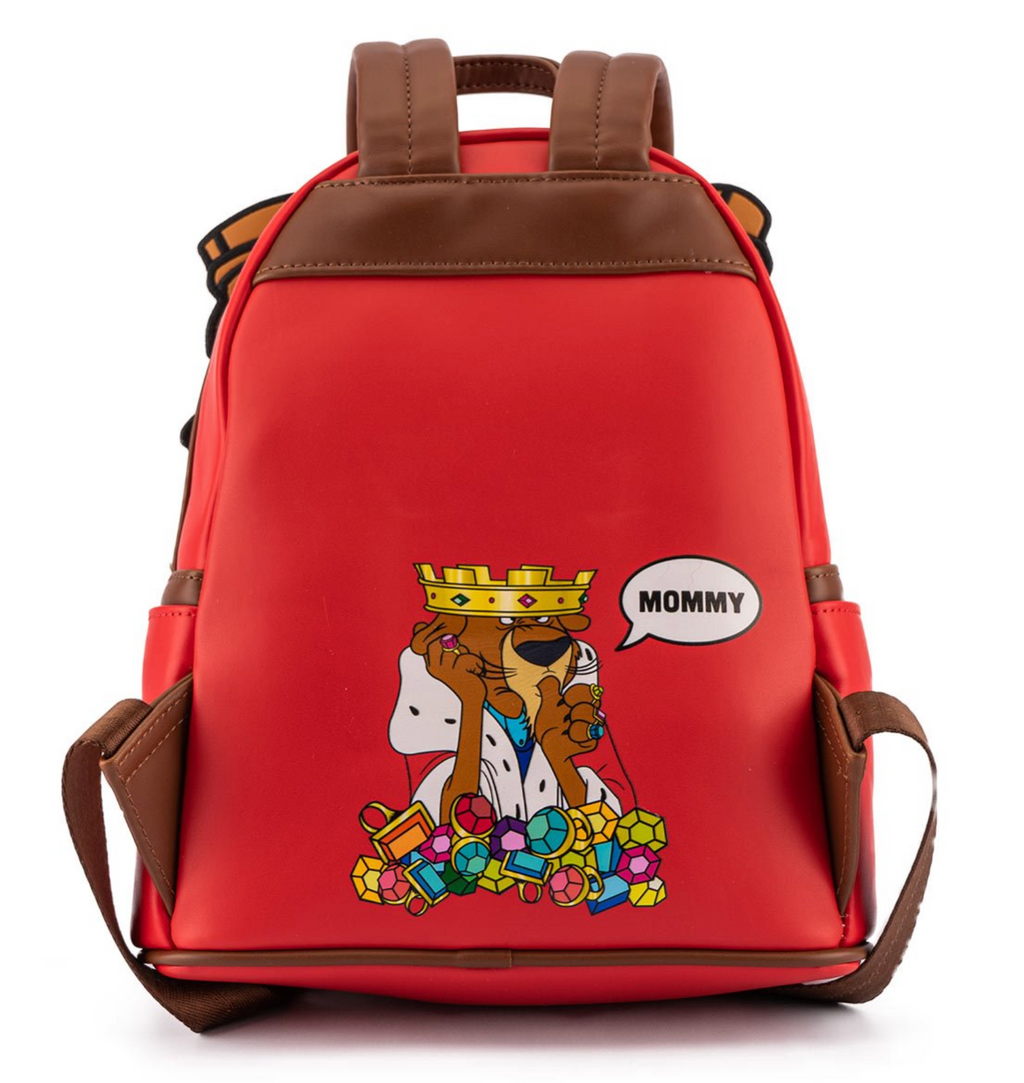 Disney Robin Hood Prince John Cosplay Mini Backpack by Loungefly PREORDER