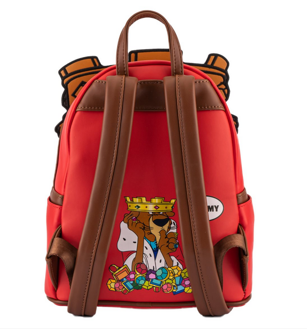 Disney Robin Hood Prince John Cosplay Mini Backpack by Loungefly PREORDER