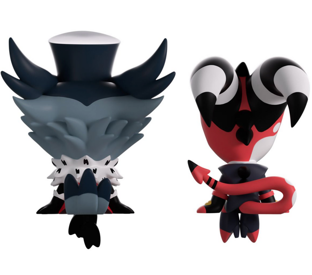 Helluva Boss Collection Blitzo & Stolas Monitor Buddiez Vinyl Figure 2-Pack #18 PREORDER