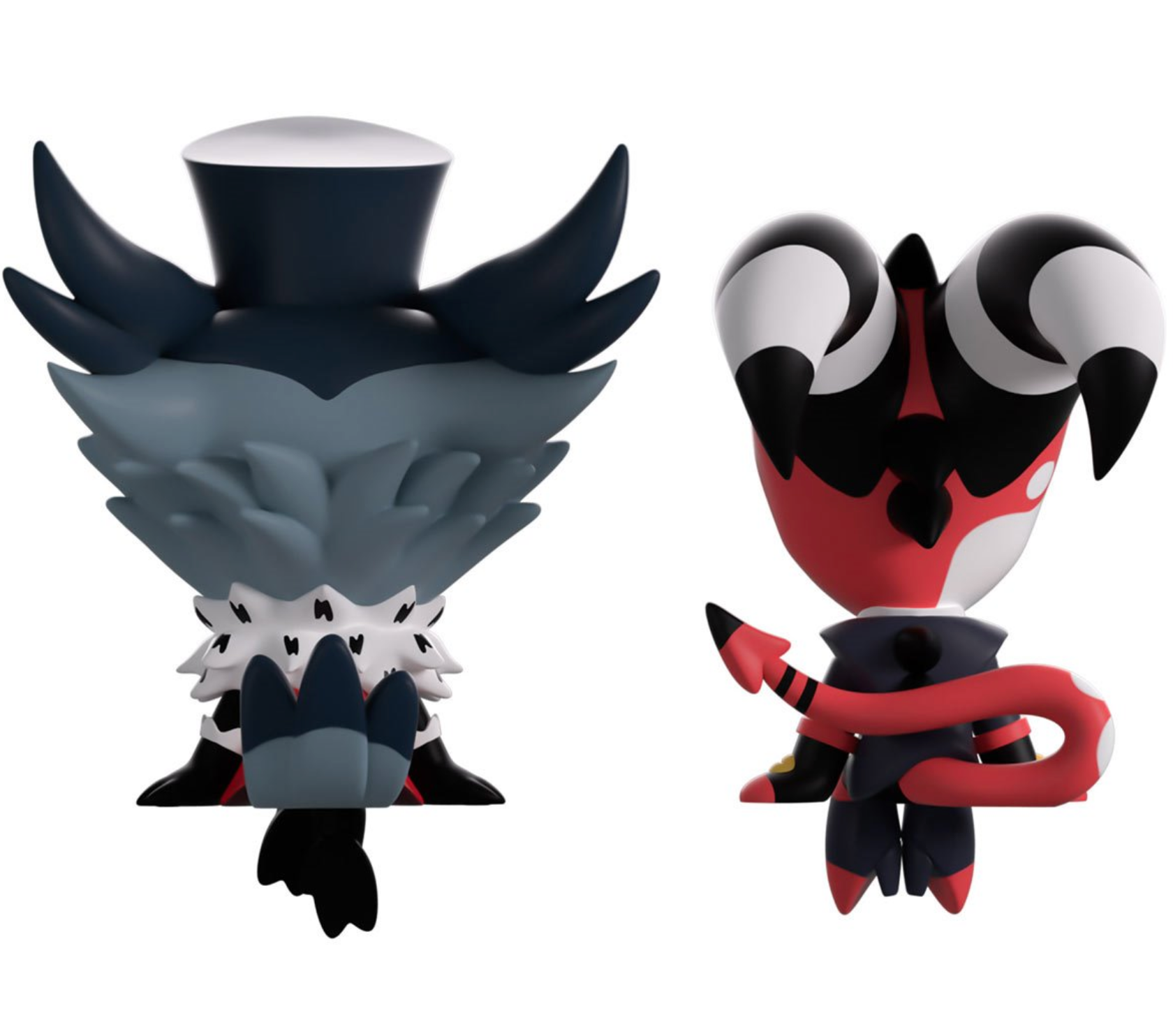 Helluva Boss Collection Blitzo & Stolas Monitor Buddiez Vinyl Figure 2-Pack #18 PREORDER