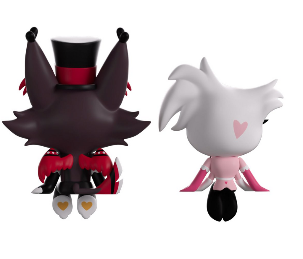 Hazbin Hotel Angel Dust and Husk Monitor Buddies Vinyl Figure 2-Pack #10 BACKORDER