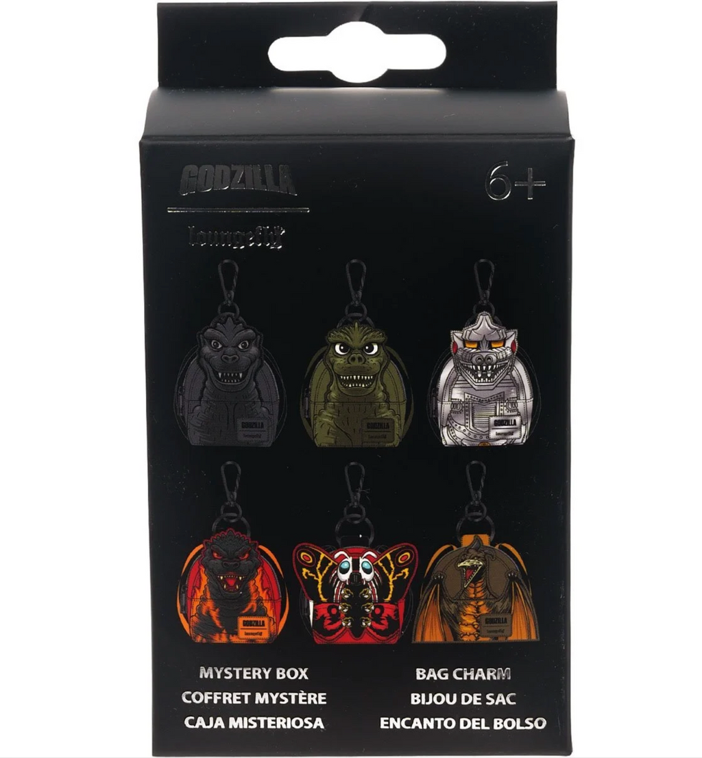 Godzilla Mini-Backpack Mystery Box Bag Charm Case of 15 -Available now!