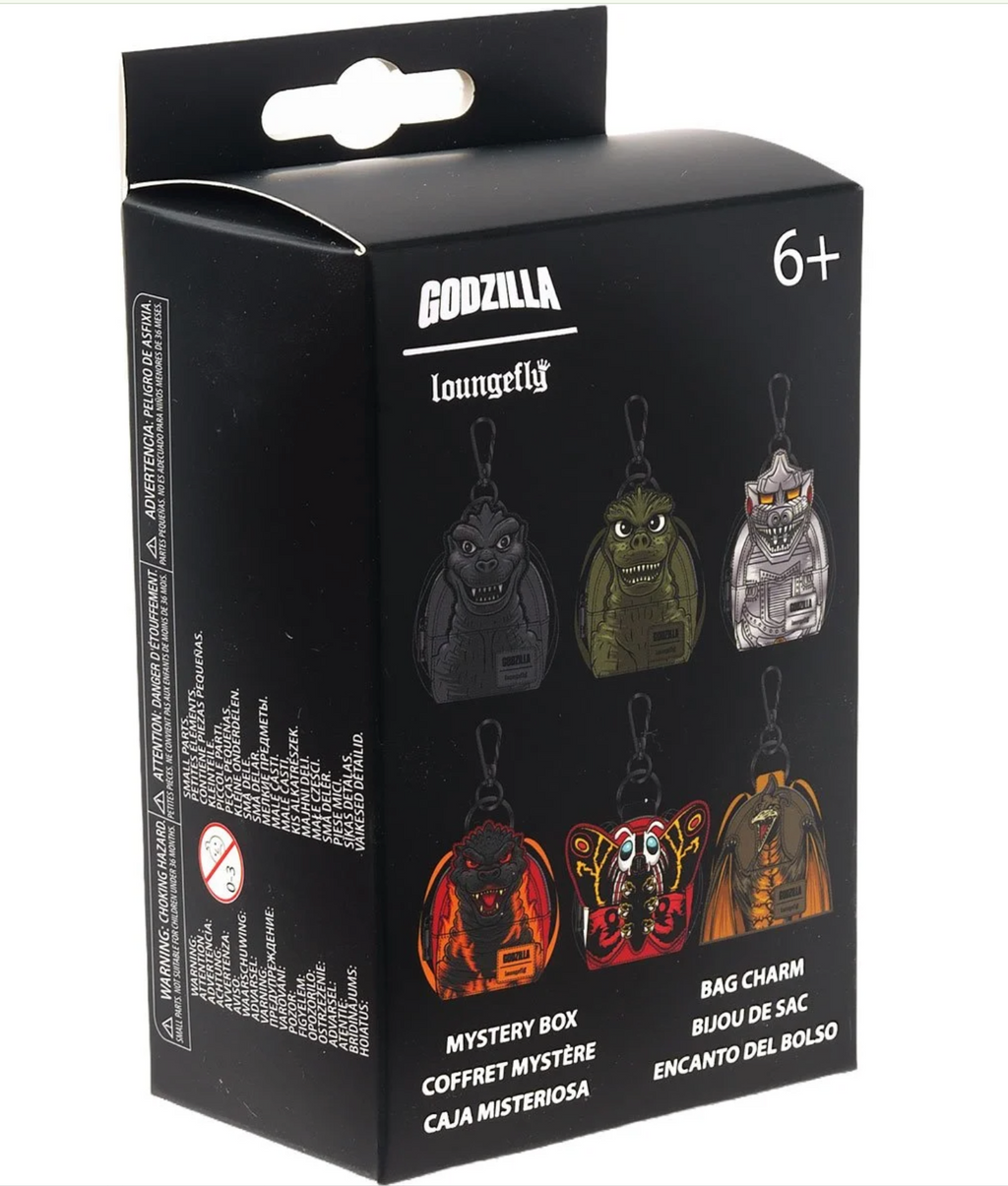 Godzilla Mini-Backpack Mystery Box Bag Charm Case of 15 -Available now!