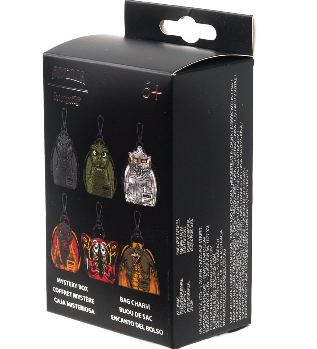 Godzilla Mini-Backpack Mystery Box Bag Charm Case of 15 -Available now!