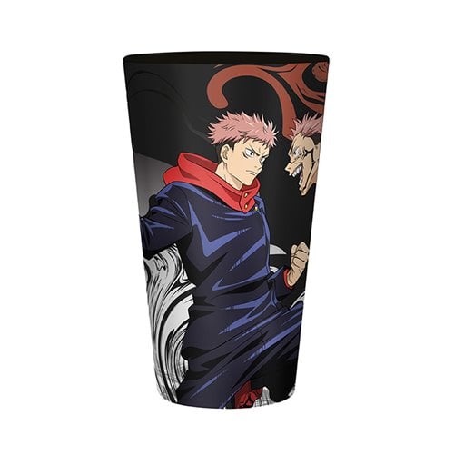 Jujutsu Kaisen Itadori vs Sukuna 14 oz. Large Glass BACKORDER