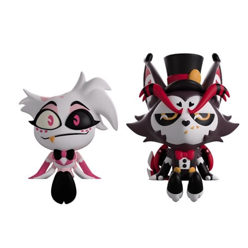 Hazbin Hotel Angel Dust and Husk Monitor Buddies Vinyl Figure 2-Pack #10 BACKORDER