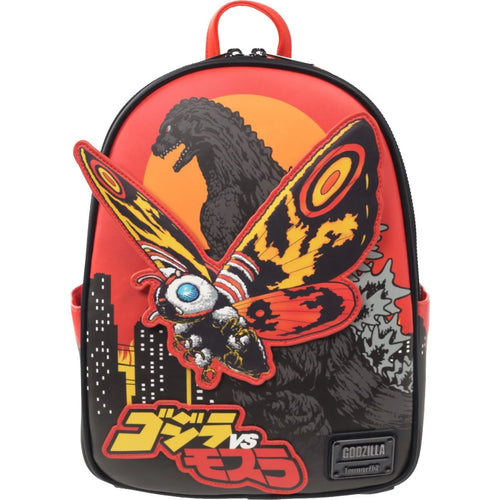 Godzilla vs. Mothra Midsize Loungefly Backpack Entertainment Earth Exclusive Available Now!