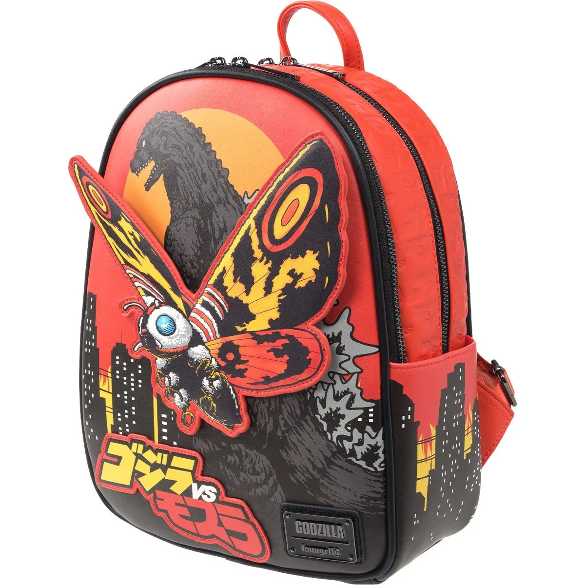 Godzilla vs. Mothra Midsize Loungefly Backpack Entertainment Earth Exclusive Available Now!